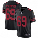 Nike Men & Women & Youth 49ers 69 Mike McGlinchey Black NFL Vapor Untouchable Limited Jersey,baseball caps,new era cap wholesale,wholesale hats